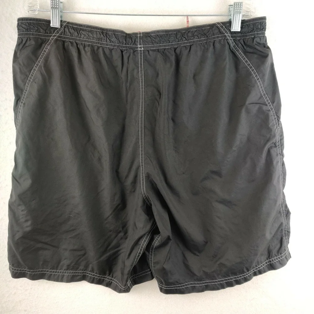 The North Face Men's XL Swim Suit Trunks‎ Shorts Black Nylon